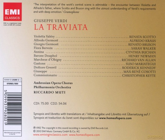 Muti/Scotto/Philharm.Orch.: La Traviata [2CD]