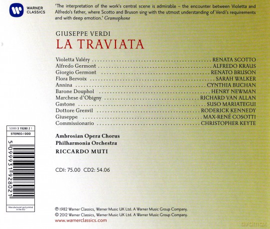 Muti/Scotto/Philharm.Orch.: La Traviata [2CD]