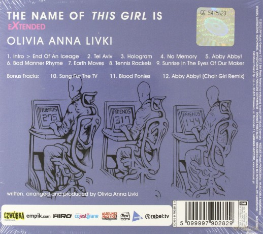 Olivia Anna Livki: The Name Of This Girl Is (digipack) [CD]