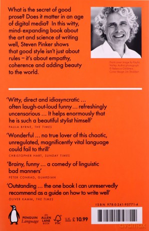 The Sense of Style: The Thinking Person's Guide to Writing in the 21st Century - Steven Pinker [KSIĄŻKA]