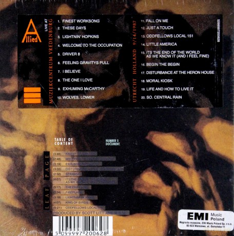 R.E.M.: Document (Anniversary Edition) - Limited [2CD]