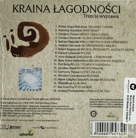 Kraina Łagodności Vol. 3 (Ecopack) [CD]