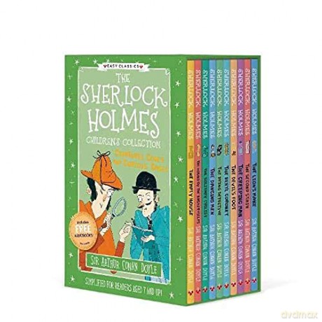 The Sherlock Holmes Children's Collection: Creatures, Codes and Curious Cases (Easy Classics) 10 Book Box Set: 3 - Sir Arthur Conan Doyle [KSIĄŻKA]