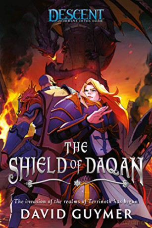 The Shield of Daqan: A Descent: Journeys in the Dark Novel - David Guymer [KSIĄŻKA]