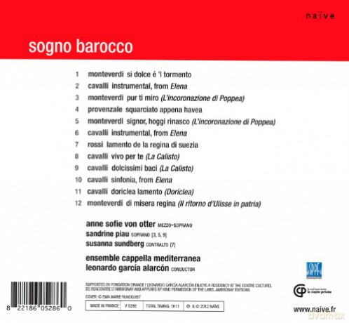 Otter Anne Sofie: Sogno Barocco [BOX] [CD]