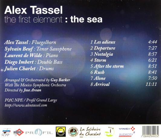 Alex Tassel: First Element: The Sea [CD]