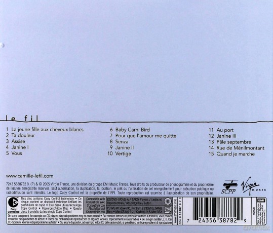 Camille: Le Fil [CD]