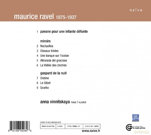 Anna Vinnitskaya: Ravel [CD]