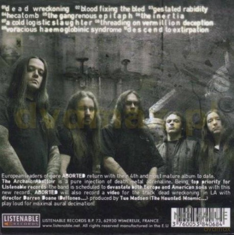 Aborted: The Archaic Abattoir [CD]