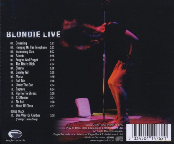 Blondie: Live [CD]