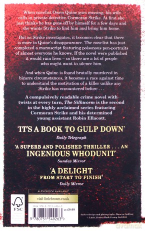 The Silkworm: Cormoran Strike Book 2 - Robert Galbraith [KSIĄŻKA]