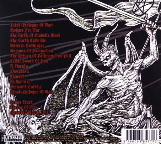 Demoniac: Prepare For War [CD]