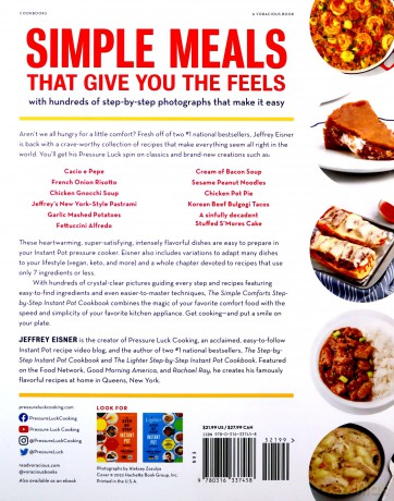 The Simple Comforts Step-by-Step Instant Pot Cookbook: The Easiest and Most Satisfying Comfort Food Ever - With Photographs of Every Step (Step-By-Step Instant Pot Cookbooks) - Jeffrey Eisner [KSIĄŻKA]