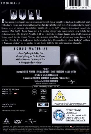 Duel (Pojedynek na szosie) Special Edition [DVD]