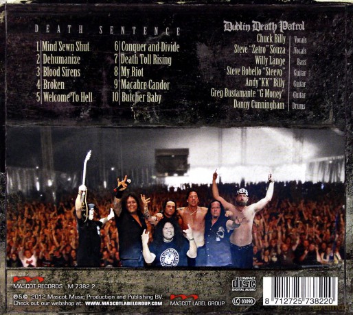 Dublin Death Patrol: Death Sentence [CD]