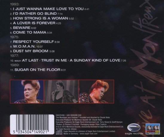 Etta James: Live At Montreux 1975-1993 [CD]