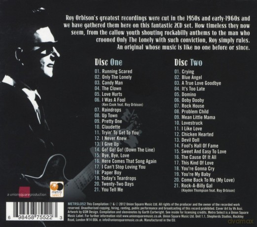Roy Orbison: A True Love Goodbye [2CD]