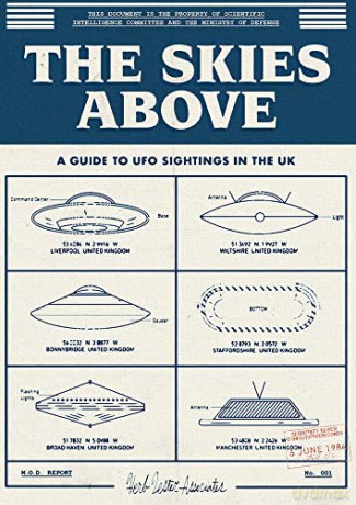The Skies Above: A Guide to UFO Sightings in the UK - Andy McGrillen [KSIĄŻKA]
