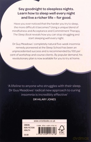 The Sleep Book: How to Sleep Well Every Night - Dr Guy Meadows [KSIĄŻKA]