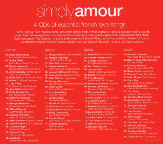 Simply Amour [4CD]