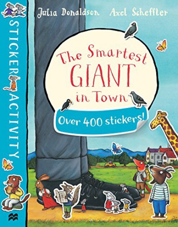 The Smartest Giant in Town Sticker Book - Julia Donaldson [KSIĄŻKA]