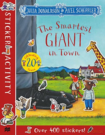 The Smartest Giant in Town Sticker Book - Julia Donaldson [KSIĄŻKA]