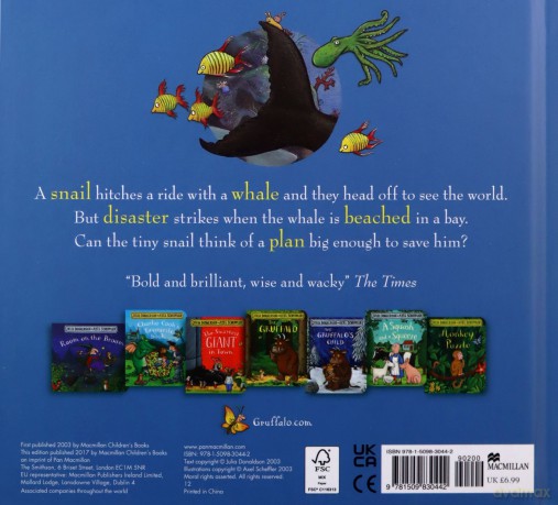 The Snail and the Whale - Julia Donaldson [KSIĄŻKA]