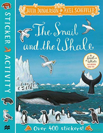 The Snail and the Whale Sticker Book - Julia Donaldson [KSIĄŻKA]