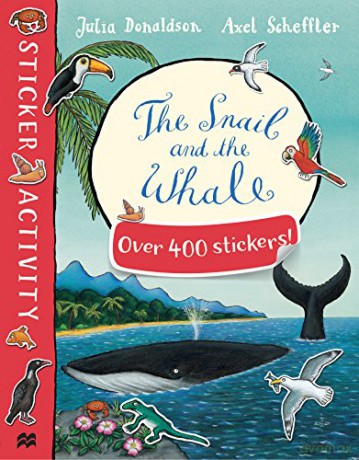 The Snail and the Whale Sticker Book - Julia Donaldson [KSIĄŻKA]