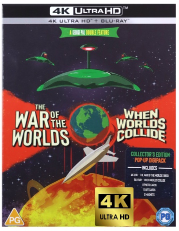 The War of the Worlds / When Worlds Collide (Wojna światów) [Blu-Ray 4K]+[Blu-Ray]