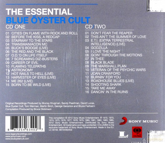 Blue Oyster Cult: The Essential Blue Oyster Cult [2CD]