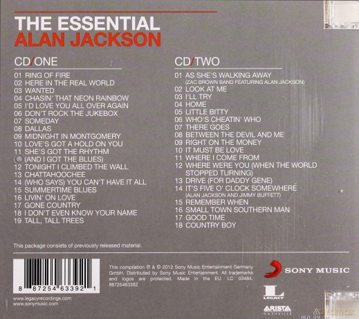 Alan Jackson: The Essential Alan Jackson [2CD]