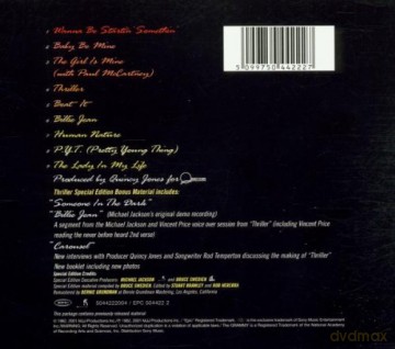 Michael Jackson: Thriller (Special Edition) [CD]