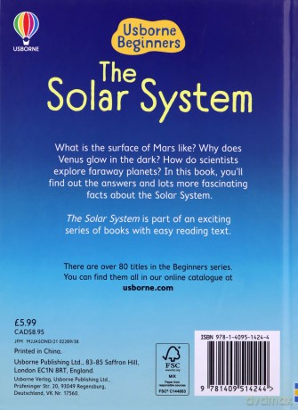 The Solar System (Usborne Beginners): 1 - Emily Bone [KSIĄŻKA]