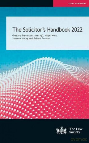 The Solicitor's Handbook 2022 - Gregory Treverton-Jones QC [KSIĄŻKA]