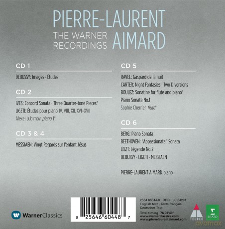 Pierre-Laurent Aimard: Warner 20th Century Recordings [6CD]