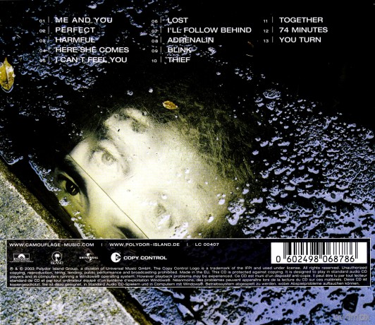 Camouflage: Sensor [CD]