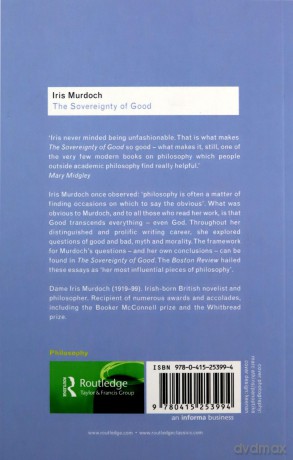 The Sovereignty of Good (Routledge Classics) - Iris Murdoch [KSIĄŻKA]