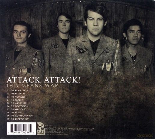 Attack Attack!: This Means War [CD]