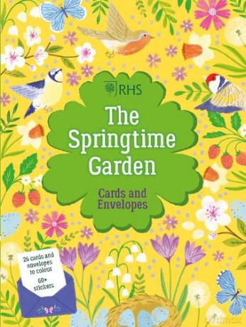 The Springtime Garden Cards and Envelopes (RHS) - Tayabah Khan [KSIĄŻKA]