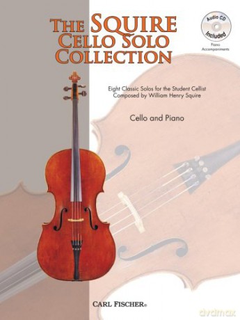 The Squire Cello Solo Collection: MP3 Download - Carl Fischer [KSIĄŻKA]