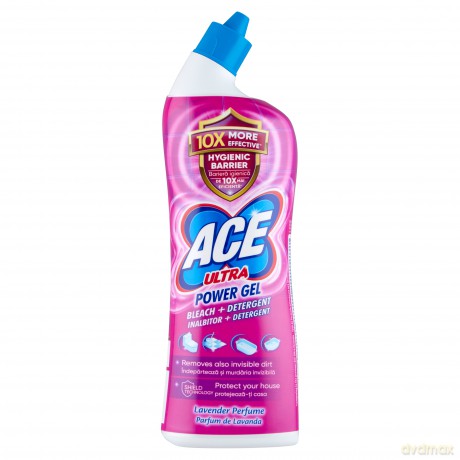 ACE Ultra WC Fresh Lawender, środek do mycia łazienki i wc, 750 ml