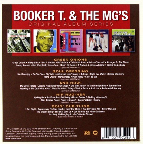Booker T&The Mgs: Original Album Series [5CD]