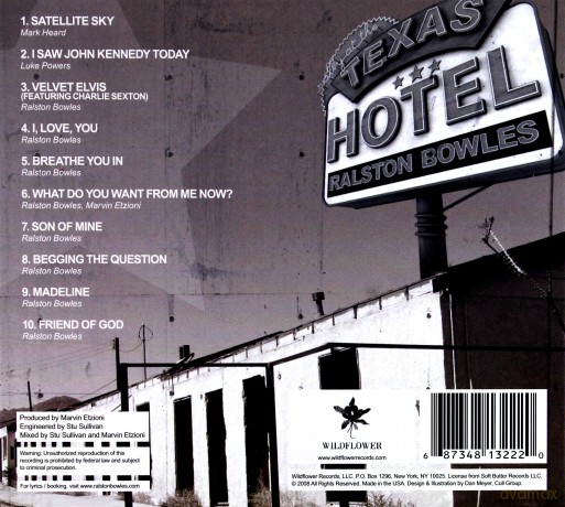 Ralston  Bowles: Rally At The Texas Hotel (digipack) [CD]