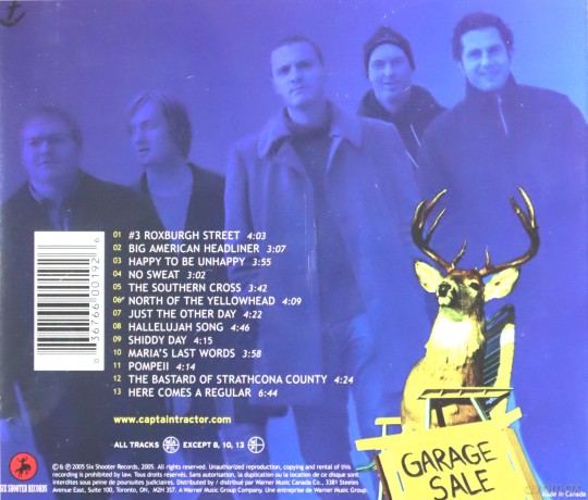 Captain Tractor: North Of The Yellowhead [CD]