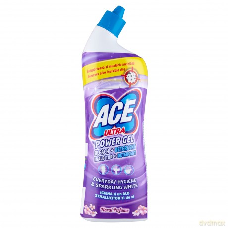 ACE Ultra WC Flowers, środek do mycia łazienki i wc, 750 ml
