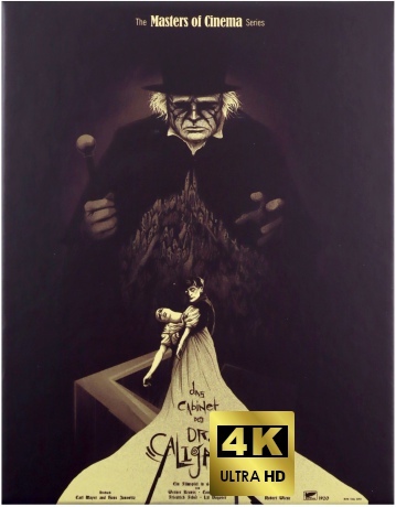 The Cabinet of Dr. Caligari (Gabinet doktora Caligari) [Blu-Ray 4K]+[Blu-Ray]