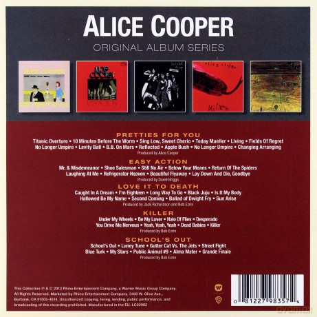 Alice Cooper: Original Album Series [BOX] [5CD]