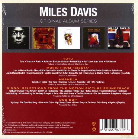 Miles Davis: Original Album Series [5CD]