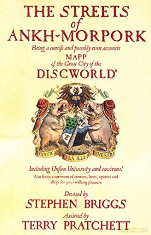 The Streets of Ankh-Morpork: the principal city of Sir Terry Pratchett's much-loved Discworld, mapped for the very first time - Stephen Briggs [KSIĄŻKA]